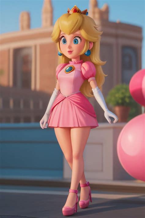 princess peach naked|princess